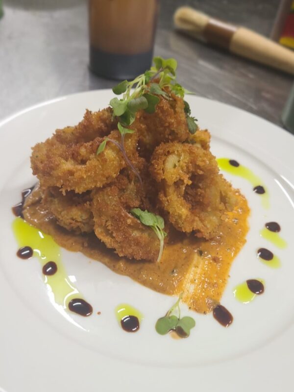 Deep fried calamari | (s)