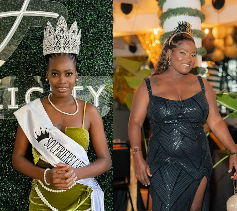 Guests dressed elegantly celebrating a private event at a private event place for rent in St. Lucia at Felicity Rooftop Restaurant